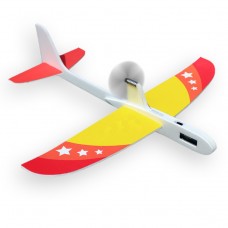 Super Capacitor Electric Hand Throwing Free-flying Airplane Model